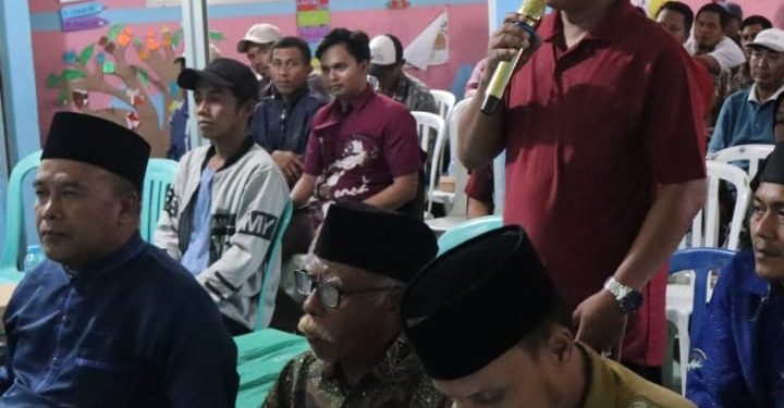 Wabup Gresik Gelar Dialog Pembangunan di Desa Tanjung Ori
