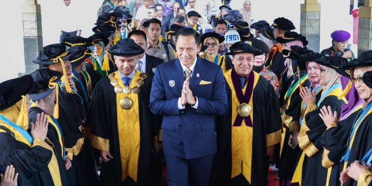 AHY Dorong UNSRI Tingkatkan Peran Akademik dalam Kebijakan Berbasis Sains