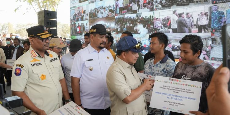 Pemerintah Distribusikan Bantuan Stimulan Rumah di 24 Kabupaten/Kota Aceh