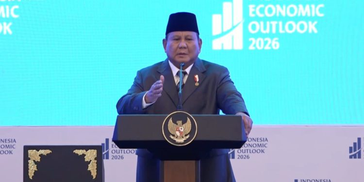 Presiden Prabowo Yakin Ekonomi Indonesia 2026 Akan Menguat