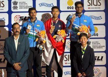 Briptu Muhamad Fawwaz Aditia Farrel Raih Emas dan Pecahkan Rekor di Asian Rifle/Pistol Championship 2026