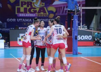 Livin Mandiri Berhasil Kalahkan Jakarta Pertamina Enduro 3-1