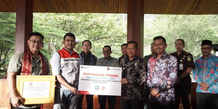 Pemkab Tanah Datar Terima Dukungan Pemulihan Ekonomi dari DPN dan Pertamina