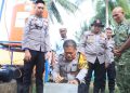 Mahasiswa STIK Angkatan 83 Sediakan Sumur Bor untuk Warga Aceh Utara