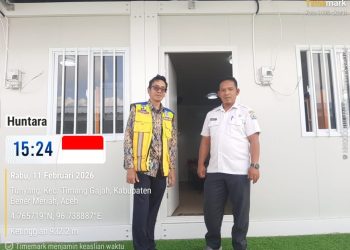 Pembangunan 204 Hunian Sementara di Timang Gajah Dipercepat