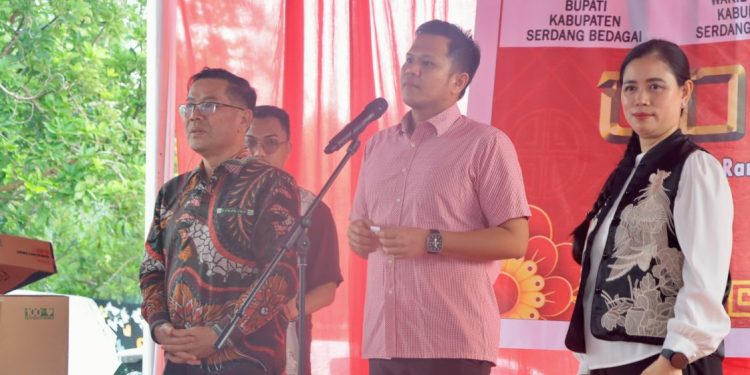 Wakil Bupati Sergai Hadiri Silaturahmi Imlek, Tegaskan Pentingnya Toleransi