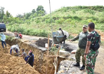 TMMD ke-127 di Sumenep Tingkatkan Infrastruktur Desa Mandala