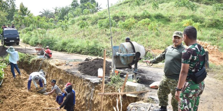 TMMD ke-127 di Sumenep Tingkatkan Infrastruktur Desa Mandala