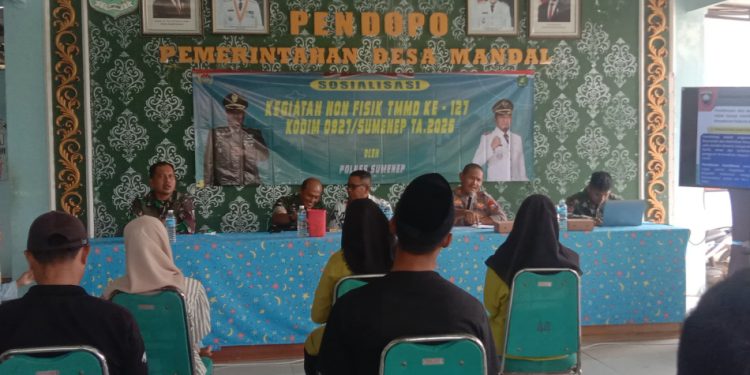 TMMD Sumenep Tingkatkan Kesadaran Hukum di Desa Mandala