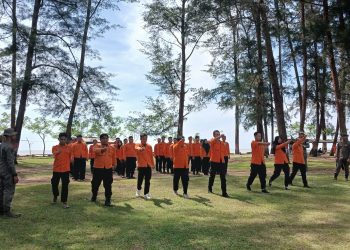 BPBD Balangan Selesaikan Pelatihan TRC Tahap II di Pantai Batakan