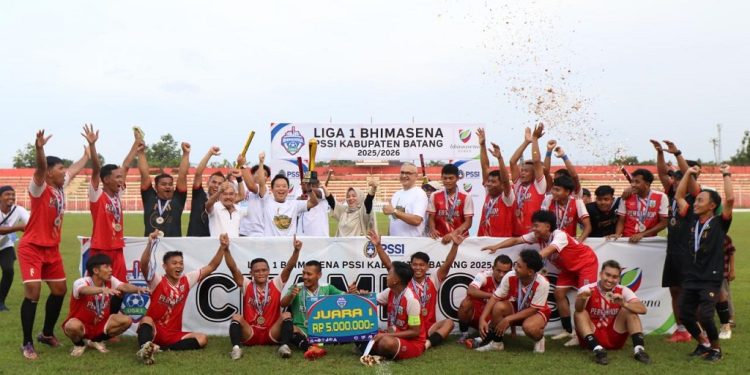 Liga 1 Bhimasena Dorong Kemajuan Sepak Bola dan UMKM di Batang