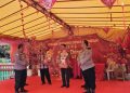 Polres Anambas Berikan Bingkisan Imlek kepada Pengurus Vihara