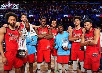 Antohny Edwards Antar USA Stars Menangkan NBA All Star 2026