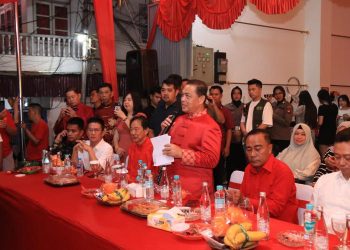 Gubernur dan Wakil Gubernur Kalbar Hadiri Perayaan Imlek 2577 di Pontianak