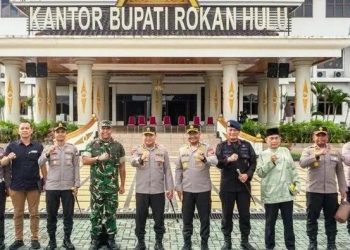 Sinergi TNI-Polri dalam Menangani Konflik Lahan di Rokan Hulu