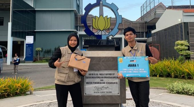 Tim ELECTRICITEAM SMKN 1 Paringin Menangkan LKTIN ITS Surabaya 2026