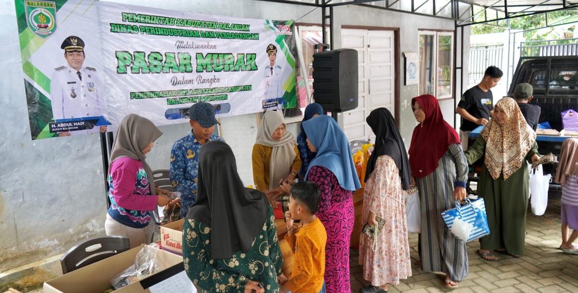 Pasar Murah di Desa Jimamun Permudah Akses Sembako Terjangkau