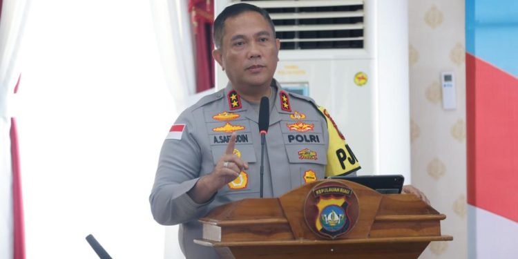 Kapolda Kepri Instruksikan Personel Jaga Kepercayaan Publik