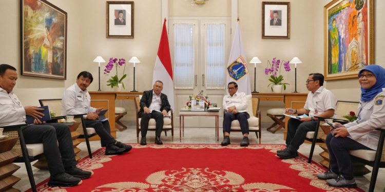 Menhub dan Pramono Anung Bahas Persiapan Mudik Lebaran 2026