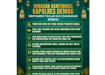 Kapolres Demak Berikan Imbauan Keamanan Menyambut Ramadan 1447 H