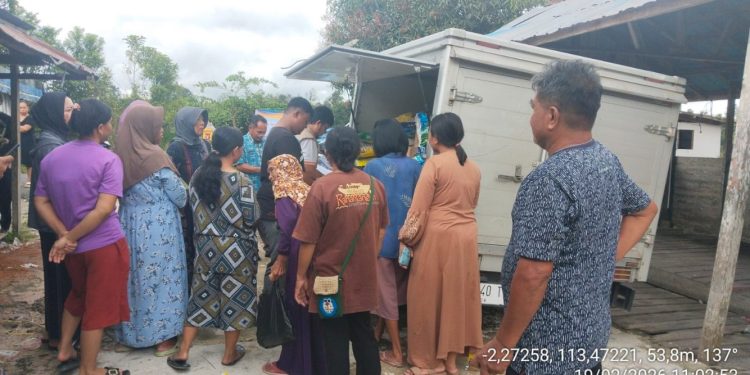 Pemkab Katingan dan Bulog Luncurkan Gerakan Pangan Murah di Baun Bango
