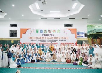 TP PKK Riau Gelar Tabligh Akbar Ramadan di Pekanbaru