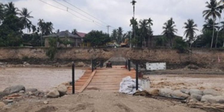 Kementerian PU Segera Bangun Jembatan Armco di Bireuen Pasca Banjir