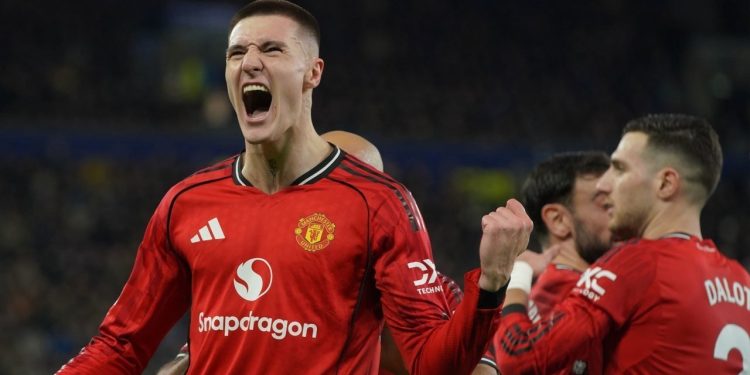Gol Tunggal Sesko Antar Manchester United Menang di Kandang Everton