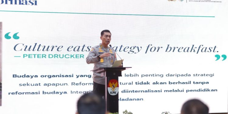 Polri dan KPK Tingkatkan Integritas Lewat Pelatihan Anti Korupsi