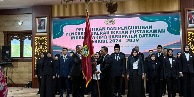 Pustakawan Batang Diresmikan, Fokus Tingkatkan Literasi Masyarakat