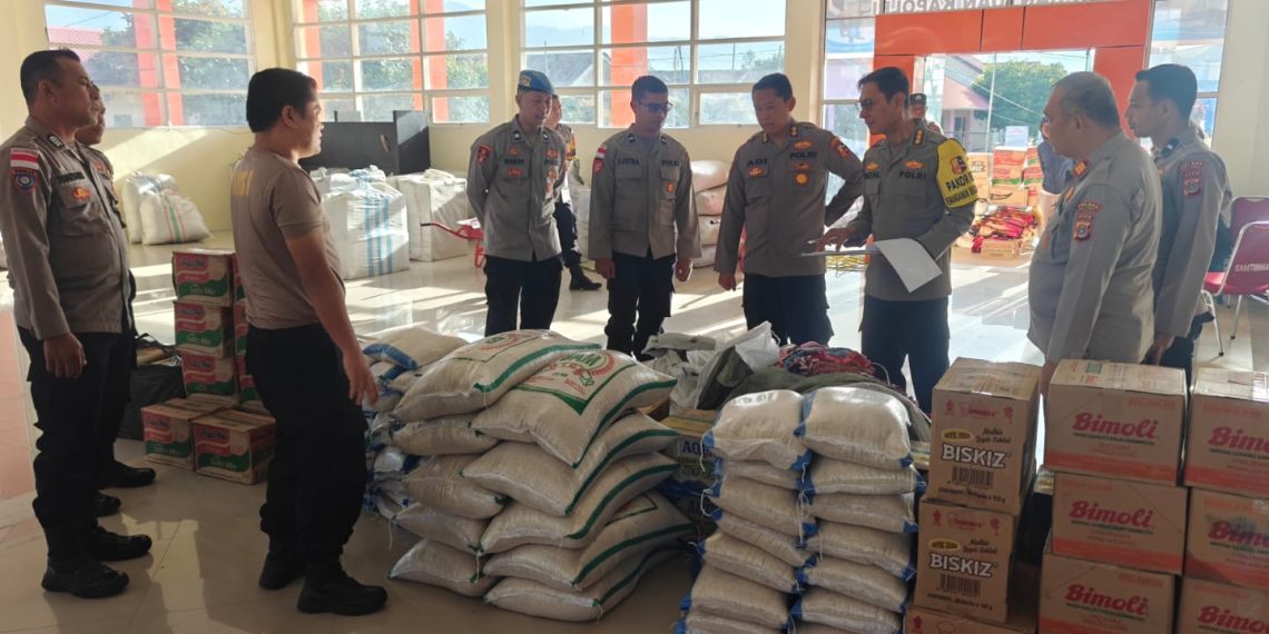 Polres Aceh Tengah Salurkan Bantuan Kapolri untuk Korban Bencana