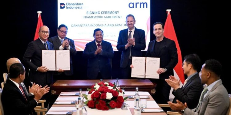 Danantara dan Arm Limited Kerja Sama Bangun Ekosistem Digital Indonesia