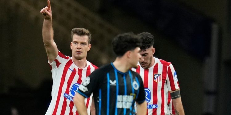 Atletico Madrid Lolos ke Babak 16 Besar Usai Kalahkan Club Brugge 4-1