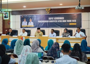 Bupati Nagan Raya Berkomitmen Capai KLA Kategori Utama pada 2026