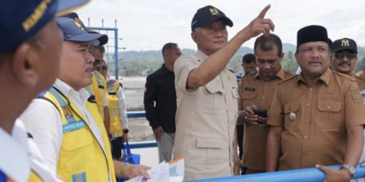 Pemerintah Percepat Pemulihan Bendung Pante Lhong di Aceh