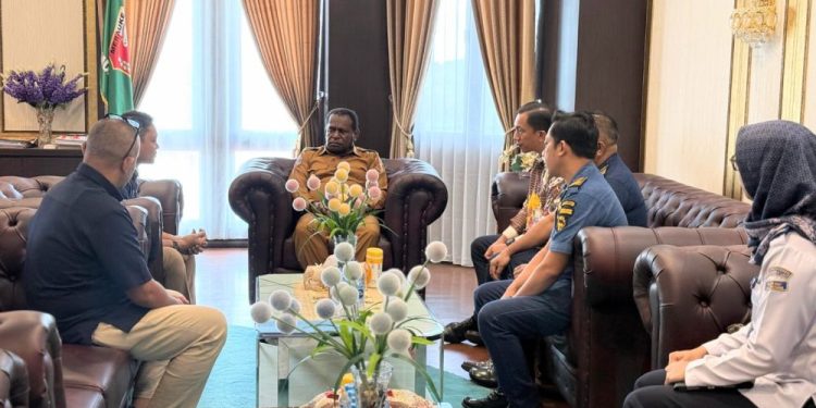 KSOP dan Bupati Merauke Diskusikan Rencana Depo Pelabuhan