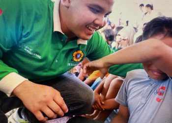 Mahasiswa Unsri Bantu Pemulihan Pendidikan Anak di Aceh Tamiang