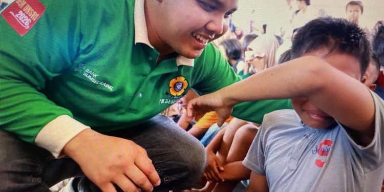 Mahasiswa Unsri Bantu Pemulihan Pendidikan Anak di Aceh Tamiang