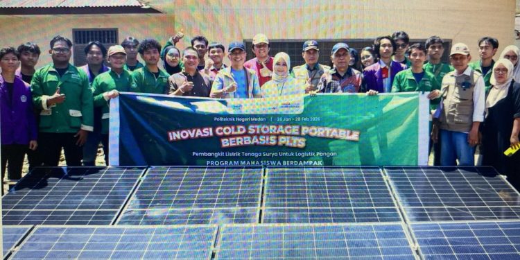 Mahasiswa Kembangkan Cold Storage Tenaga Surya di Aceh Tamiang Pascabencana