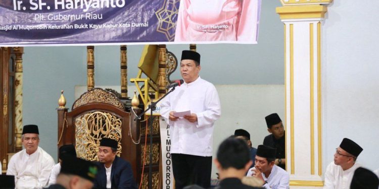 Safari Ramadan di Dumai Jadi Ajang Dialog Pemprov Riau dan Warga
