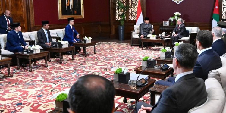 Prabowo dan Raja Yordania Bahas Solusi Konflik Palestina