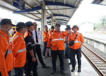 KAI Daop 8 Surabaya Lakukan Inspeksi Prasarana Jelang Angkutan Lebaran