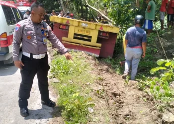 Kecelakaan Truk dan Motor di Kawasan Industri Lendah Kulonprogo, Tiga Orang Luka-luka