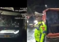 Polisi Ungkap Kronologi Bus Tabrak Truk Putar Balik di Kalasan Sleman, Rugi Rp25 Juta