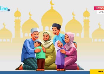 Ilustrasi gambar lebaran