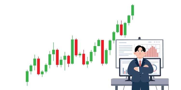 Ilustrasi gambar trading