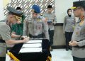 Kapolda DIY Lantik Kombes Adhitya Panji Anom sebagai Kapolresta Sleman yang Baru