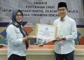 Simbolis Penyerahan Zakat Civitas Akademika Universitas Alma Ata untuk masyarakat Bantul,Cilacap, Purworejo dan Daerah Terdampak Bencana