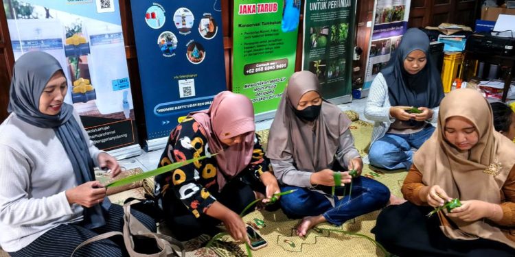 Sanggar Banyu Bening di Sleman Gelar Workshop Pelestarian Tradisi Ketupat