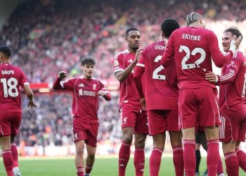 Liverpool Raih Kemenangan Telak atas West Ham 5-2